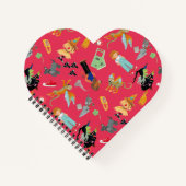 Fun Wizard of Oz on red children's design ノートブック (正面)