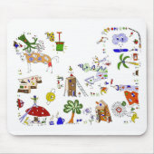 Fun World Mousepad マウスパッド (正面)