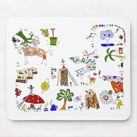 Fun World Mousepad マウスパッド (正面)