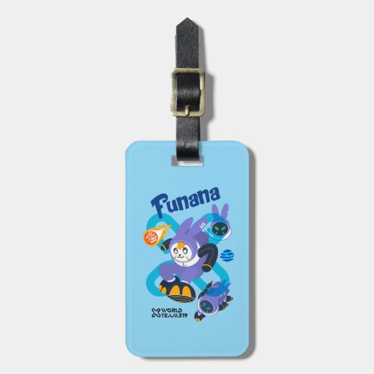 Funana Luggage Tags ラゲッジタグ (正面縦)