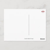 Funchal，マデイラ（ポルトガル）の春の花 ポストカード (裏面)