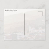 Funchal city sunset, Madeira Postcard ポストカード (裏面)