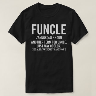 funcleのTシャツ-おもしろいな叔父さんのパパの父のティー Tシャツ