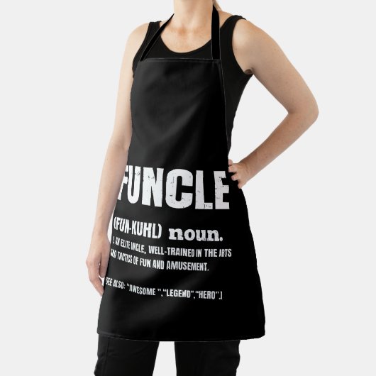 Funcle Funny Uncle Definition エプロン (インサイチュ)