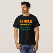 Funcle Funny Uncle Definition Tシャツ (正面フル)