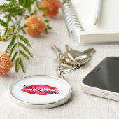 FUNCOW® Button Keychain キーホルダー (側面)