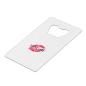 FUNCOW PINK KISS クレジットカード栓抜き (裏面アングル)