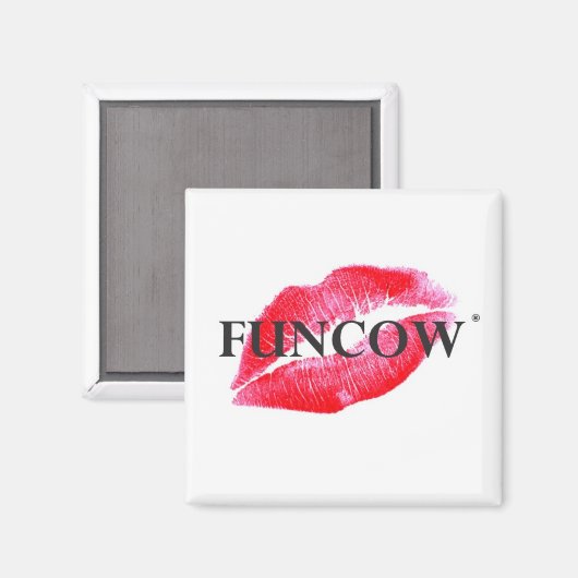 FUNCOW PINK KISS マグネット (正面/裏面)
