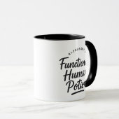 Functional Human Personal Gift Coffee マグカップ (正面右)
