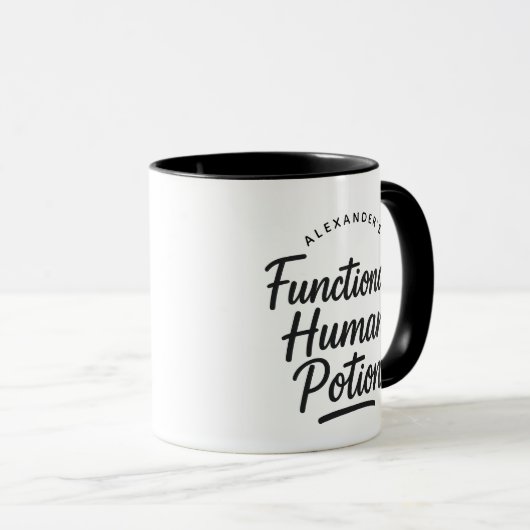 Functional Human Personal Gift Coffee マグカップ (正面右)