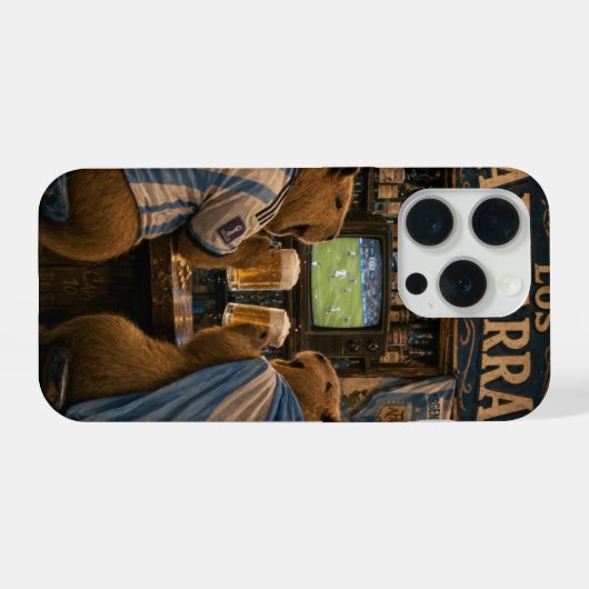 Funda Capibarras Bar iPhoneケース (裏面横)
