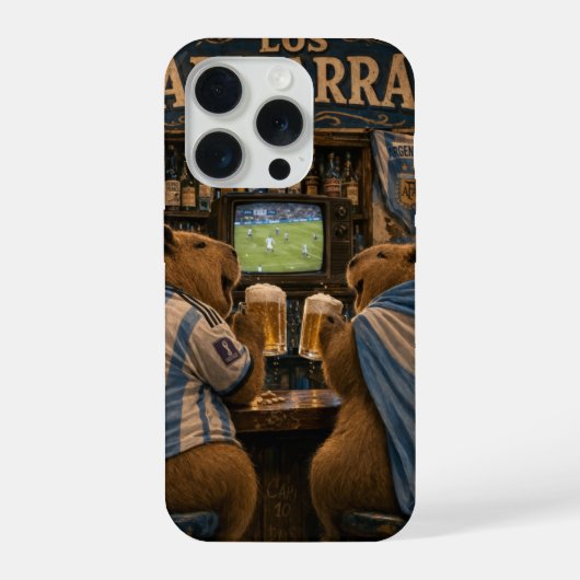 Funda Capibarras Bar iPhoneケース (裏面)