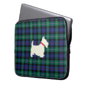 Funda con scotish terrier ラップトップスリーブ (正面左)
