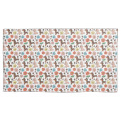 Funda de almohada con perritos 枕カバー (正面)