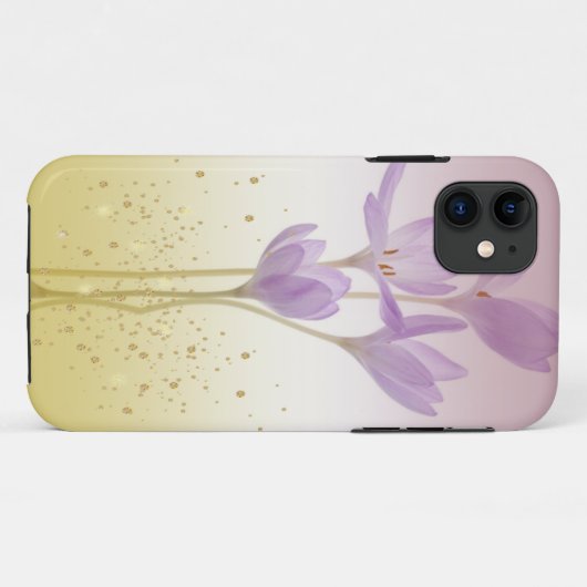 Funda De Case-Mate Para iPhone con flor jazmín iPhoneケース (裏面(横))