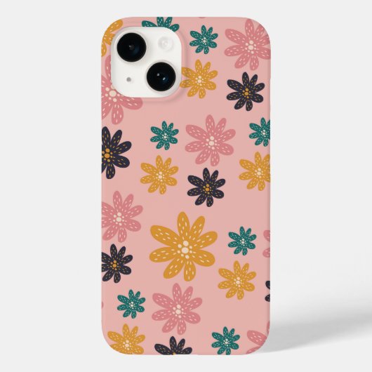 Funda De Case-Mate Para iPhone  Flowers Vibes iPhoneケース (裏面)