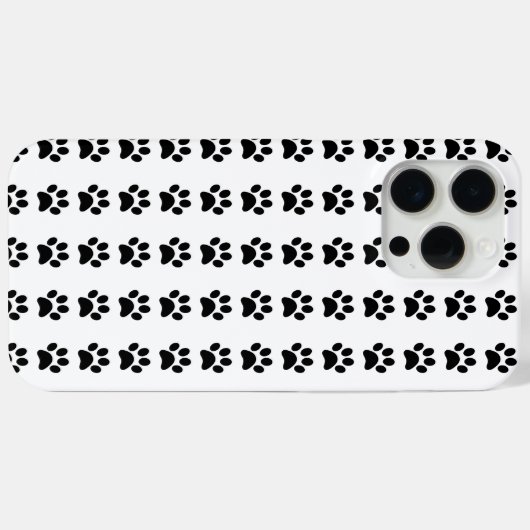 Funda de celular huella de gato Case-Mate iPhoneケース (裏面 (横))