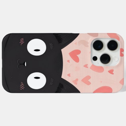 Funda de gatito para iPhone Case-Mate iPhoneケース (裏面 (横))