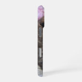 Funda de iPhone 16 con foto de perrito marrón iPhoneケース (右側面)