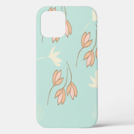 Funda de iPhone/iPad con diseño floral. iPhone 12ケース