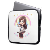 Funda de laptop para profesoras ラップトップスリーブ (正面左)