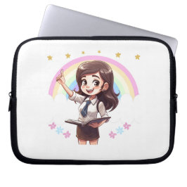 Funda de laptop para profesoras ラップトップスリーブ