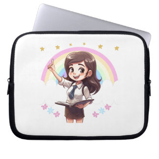 Funda de laptop para profesoras ラップトップスリーブ