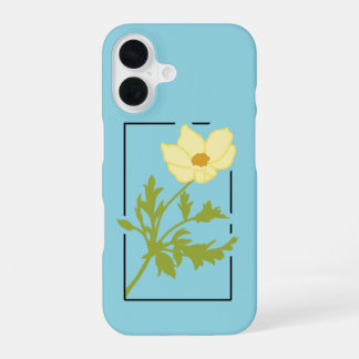 Funda de móvil, carcasa diseño flor monterón iPhone 16ケース