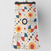 Funda de palo de golf diseño geométrico ゴルフヘッドカバー (回転90)