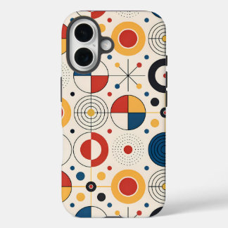 Funda diseño geométrico iPhone 16ケース