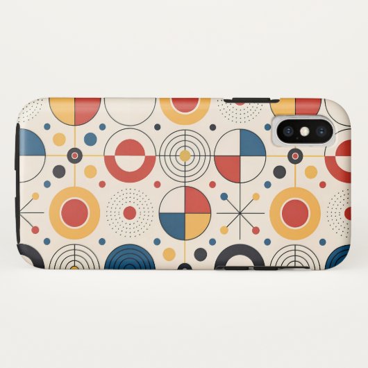 Funda diseño geométrico Case-Mate iPhoneケース (裏面(横))