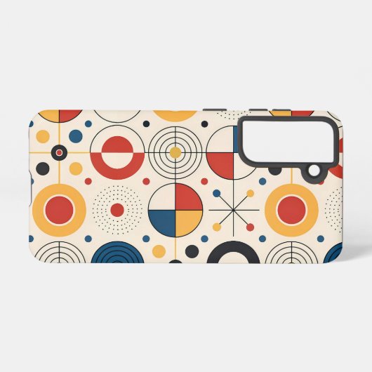 Funda diseño geométrico samsung galaxyケース (裏面横)