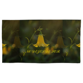 Funda Flor Campana Amarilla 枕カバー