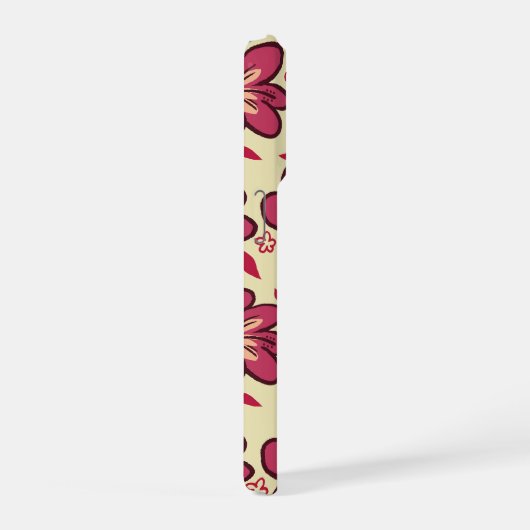 Funda Floral Aesthetic Iphone iPhoneケース (右側面)