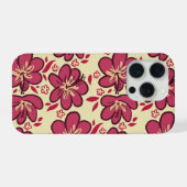 Funda Floral Aesthetic Iphone iPhoneケース (裏面横)