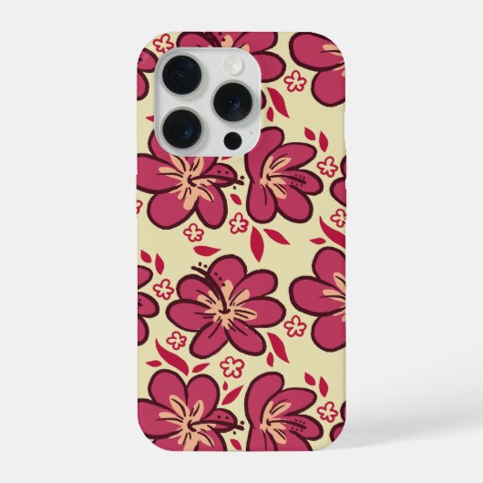 Funda Floral Aesthetic Iphone iPhoneケース (裏面)