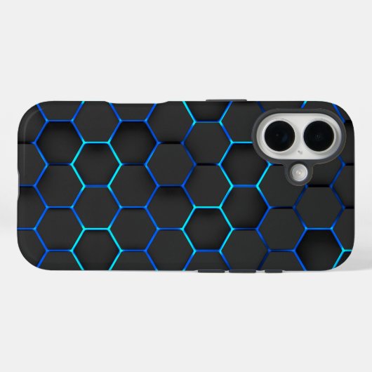 Funda futurista, cyber 3d Case-Mate iPhoneケース (裏面 (横))