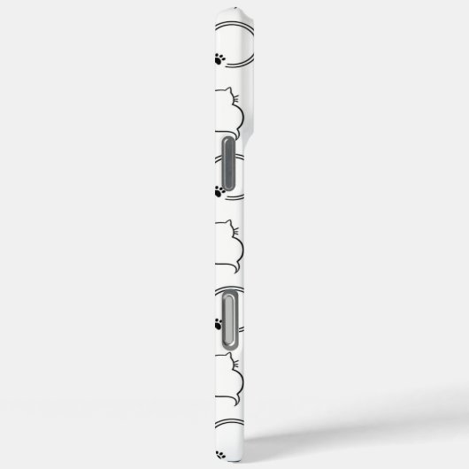 Funda gatuna con escritos Case-Mate iPhoneケース (裏面 / 右)