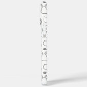 Funda gatuna con escritos Case-Mate iPhoneケース (裏面 / 左)