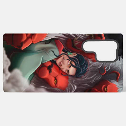 FUNDA ILUSTRADA SAMSUNG GALAXYケース (裏面横)