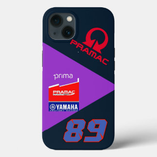 Funda IPHONE 13 pramac racing team 2025 Jorge Mart 13ケース