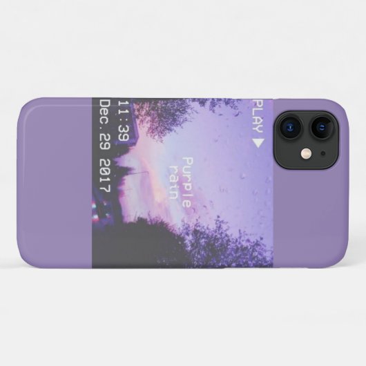 FUNDA IPHONE LILA AESTHETIC Case-Mate iPhoneケース (裏面(横))