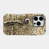 Funda iPhone Luna de café iPhoneケース (裏面横)