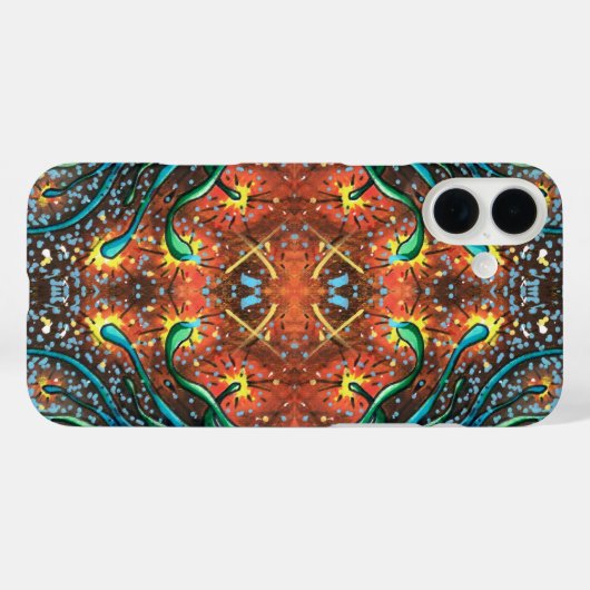 Funda iPhone PSICODELIA *** Case-Mate iPhoneケース (裏面 (横))