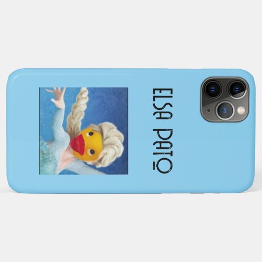 FUNDA MEMES ELSA+PATO Case-Mate iPhoneケース (裏面(横))