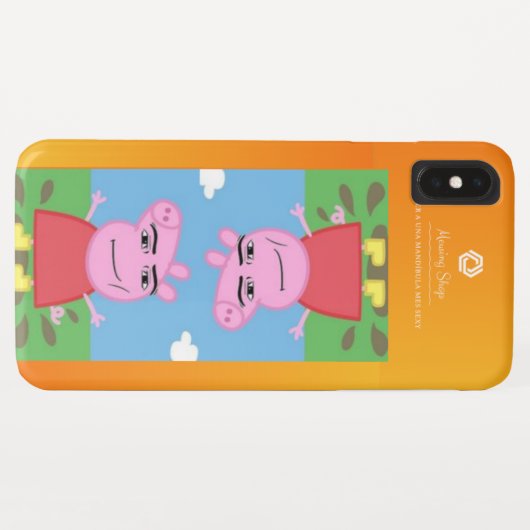 Funda mewing Case-Mate iPhoneケース (裏面(横))