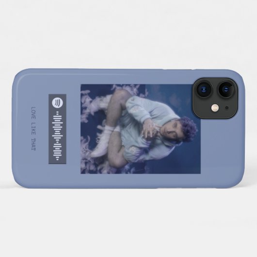 Funda movil - phone case LAUV blue Case-Mate iPhoneケース (裏面(横))