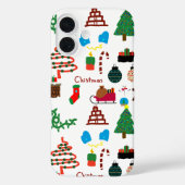 Funda Navidad Doodle  Case-Mate iPhoneケース (裏面)