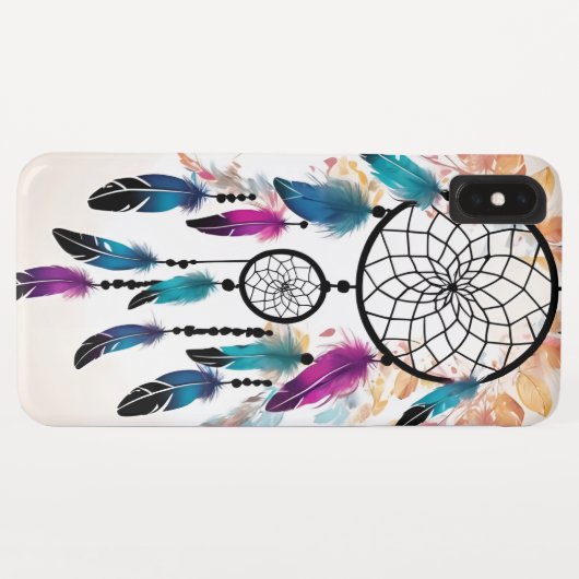 Funda para celular con motivo de atrapasueños Case-Mate iPhoneケース (裏面(横))