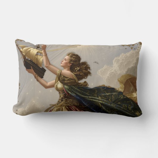 Funda para edredón"Full size bed ランバークッション (正面)